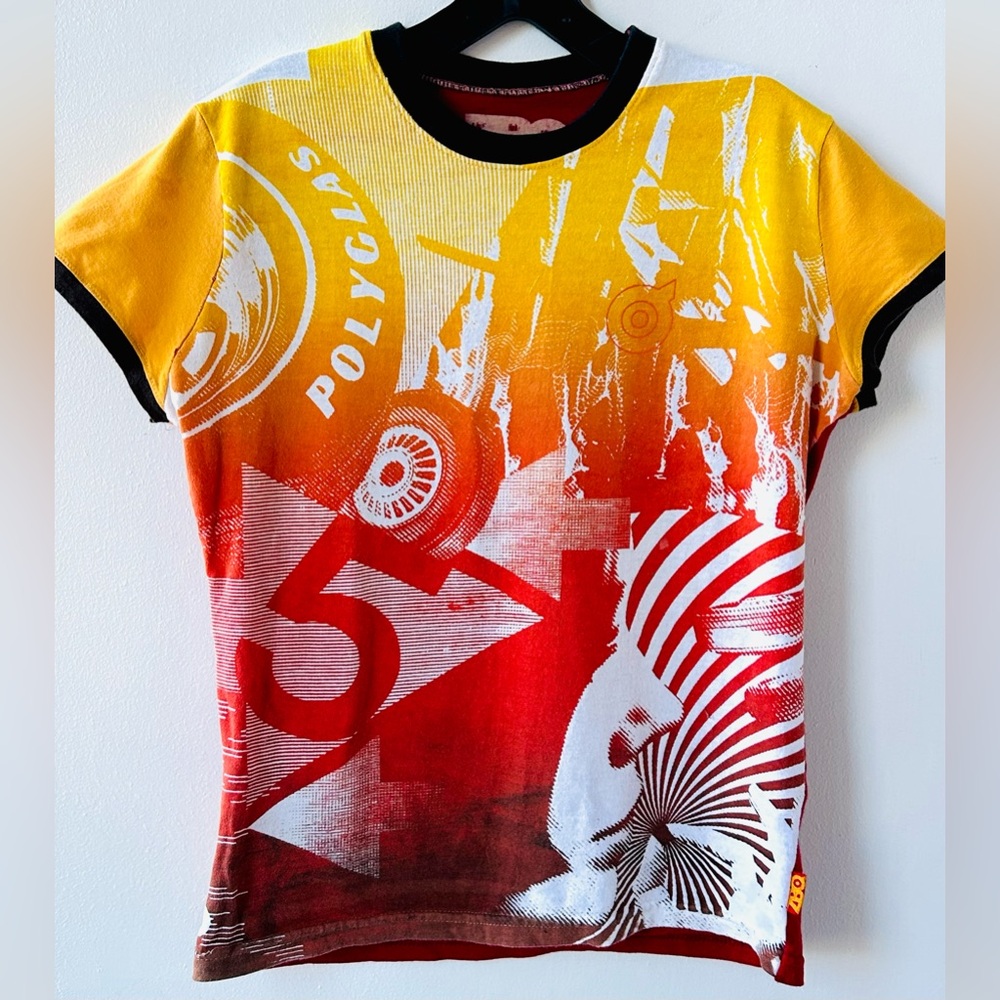 Cool graphic design t shirt Wmn’s S New Y2K